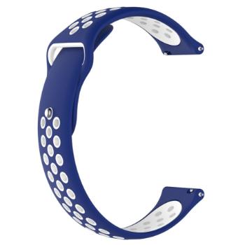 Garmin Venu 2 Plus Silicone Sport remienok, Blue/White