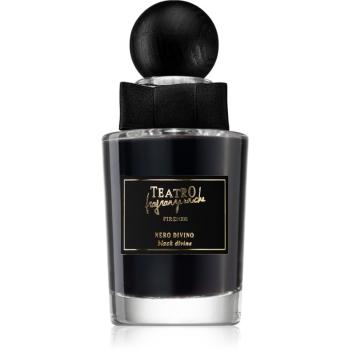 Teatro Fragranze Nero Divino aróma difuzér s náplňou (Black Divine) 100 ml