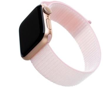 FIXED Nylon Strap pre Apple Watch 38/40/41mm ružový (FIXNST-436-PI)
