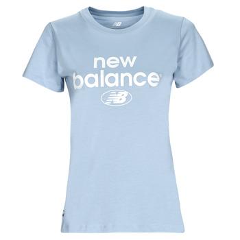 New Balance  Tričká s krátkym rukávom Essentials Graphic Athletic Fit Short Sleeve  Modrá