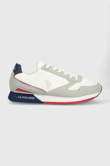 Tenisky U.S. Polo Assn. NOBIL biela farba