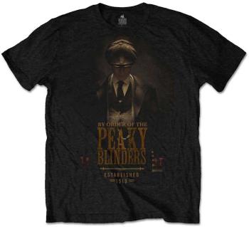 Peaky Blinders Tričko Unisex Established 1919 Black M