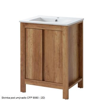 ArtCom Kúpelňová zostava CLASSIC Oak Classic II: Skrinka pod umývadlo 820 / (ŠxVxH) 60 x 79 x 46 cm