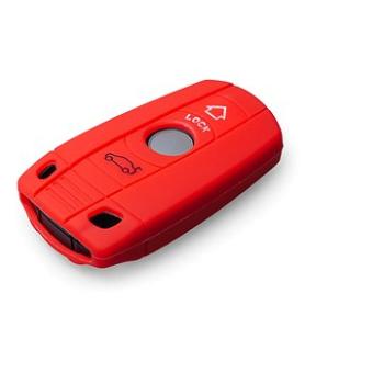 Ochranné silikónové puzdro na kľúč pre BMW, farba červená (SZBE-068R)