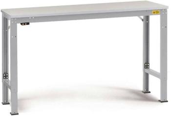Manuflex LU7063.9006 ESD pracovný stôl UNIVERSAL špeciálny základný stôl s gumovou doskou, ŠxHxV = 1500 x 1000 x 722-102