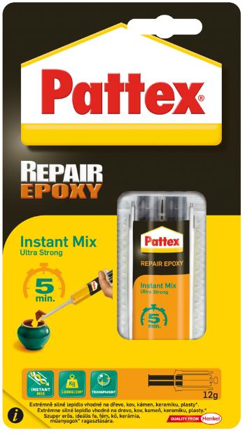 PATTEX REPAIR EPOXY ULTRA STRONG 5 MIN - Dvojzložkové epoxidové lepidlo 0,011 L