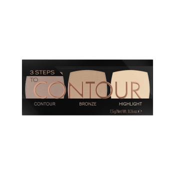 Catrice  Contouring Palette 3 Steps To Contour  Paletky pre líčenie očí Other