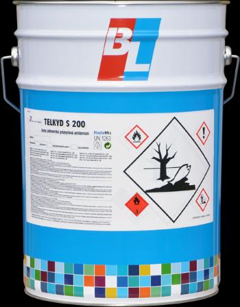 BARVY A LAKY TELURIA TELKYD S200 - 2v1 syntetická priemyselná farba miešanie - pololesk 8,5 kg