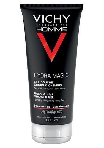 Vichy Homme Hydra Mag C hydratačný sprchový gél 200 ml