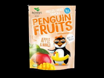 Bonitas Penguin BIO Zmes mrazom sušených jabĺk a manga 15 g