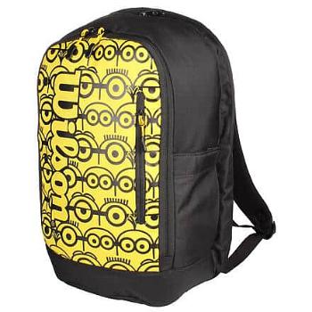 Minions Tour Backpack sportovní batoh černá-žlutá