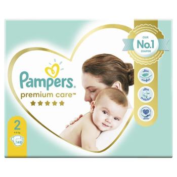 Pampers Premium Care Jednorazové plienky veľ. 2,4-8 kg 148 ks