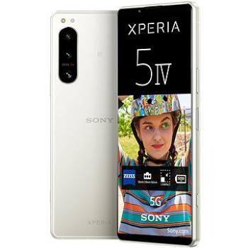 Sony Xperia 5 IV 5G biely (XQCQ54C0C.EEAC) + ZDARMA SIM karta Radosť – Prvú Nekonečnú Radosť si vyskúšaj na týždeň zadarmo!