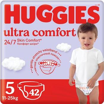 HUGGIES Ultra Comfort veľkosť 5 Jumbo (42 ks) (5029053567594)