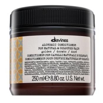 Davines Alchemic Conditioner tónovací kondicionér pre oživenie teplých blond odtieňov vlasov Golden 250 ml