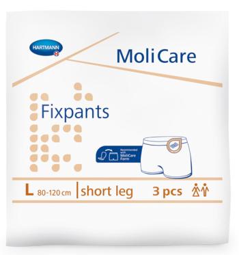 MoliCare Fixpants short leg L fixačné nohavičky 3 ks