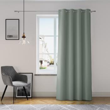 ArtFlhf Tieniaci záves OXFORD EYELETS K | 140 x 250 cm Farba: Steel