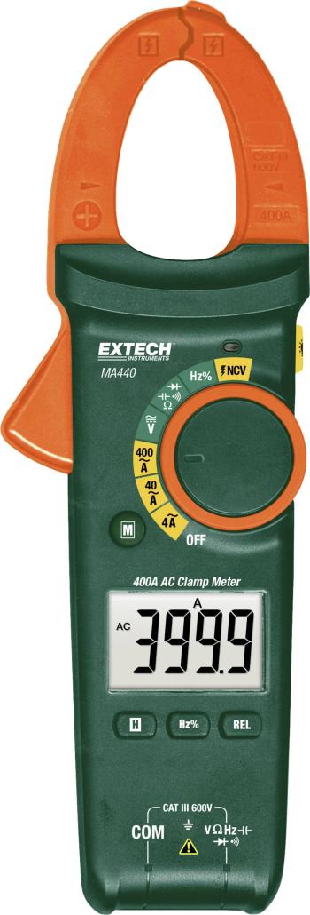 Extech MA440 ručný multimeter, prúdové kliešte  digitálne/y  CAT III 600 V Displej (counts): 4000