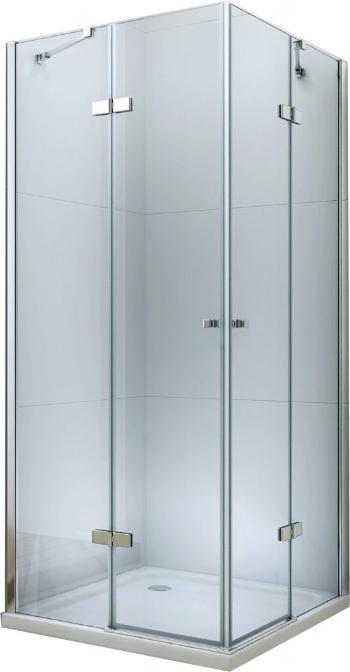 MEXEN/S - ROMA sprchovací kút 100x100 cm, transparent, chróm 854-100-100-02-00