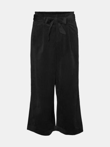 Čierne menčestrové culottes VERO MODA Londyn