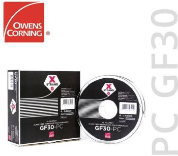 Owens Corning FIXD-1000-001 Xstrand GF30 vlákno pre 3D tlačiarne PC polykarbonát odolné proti UV žiareniu 1.75 mm 500 g
