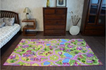 Ourbaby Sweet Town 6566-0 100 x 150 cm ružová