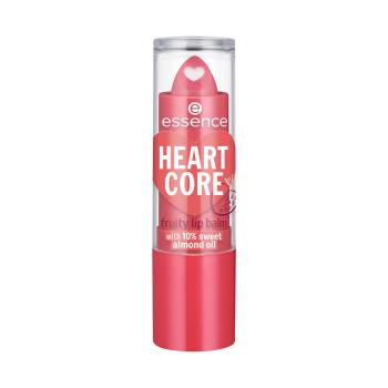 Essence  Heart Core Fruity Lip Balm  Starostlivosť & podkladové bázy na pery Ružová