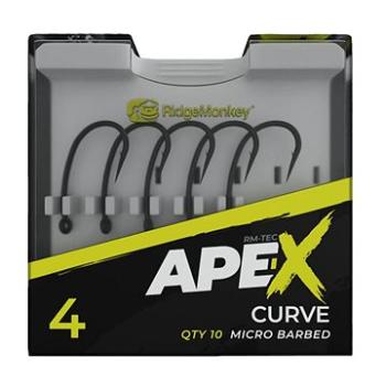 RidgeMonkey Ape-X Curve Barbed 10 ks (RYB910379nad)