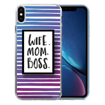 MY ART Ochranný kryt Apple iPhone XR WIFE (001)