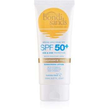 Bondi Sands SPF 50+ Fragrance Free opaľovací krém na telo SPF 50+ bez parfumácie 150 ml