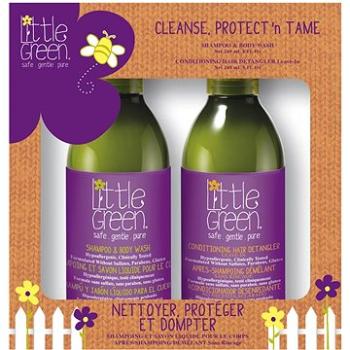 LITTLE GREEN Kids Cleanse, Protect n Tame Box darčeková súprava pre deti 3+ (669259003608)