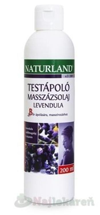 Naturland masážny olej levanduľový 200 ml