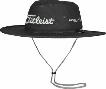 Titleist Tour Aussie Hat Black/White