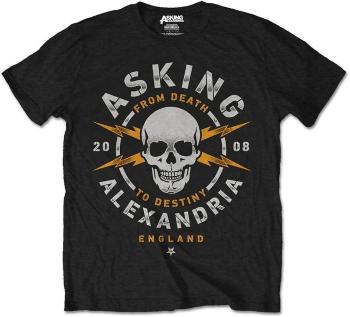 Asking Alexandria Tričko Danger Black L