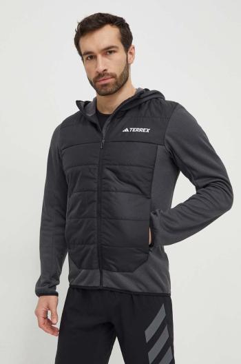 Športová bunda adidas TERREX Multi Hybrid čierna farba, IR7883