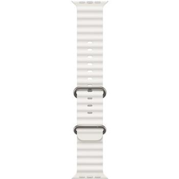 Apple Watch 49 mm biely Oceánsky remienok (MQE93ZM/A)