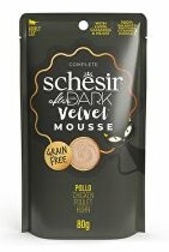 Schesir Cat pocket After Dark Velvet Mousse chicken 80g + Množstevná zľava