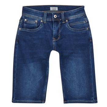 Pepe jeans  Šortky/Bermudy TRACKER SHORT  Modrá