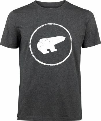 Eisbär Stamp T-Shirt Unisex Dark Grey/White Meliert S