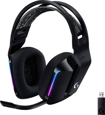 Logitech Gaming G733 LIGHTSPEED herný headset bezdrôtový 2,4 GHz bezdrôtový na ušiach čierna 7.1 Surround