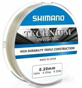 Shimano Fishing Technium Invisitec Grey 0,355 mm 300 m 15 kg Vlasec