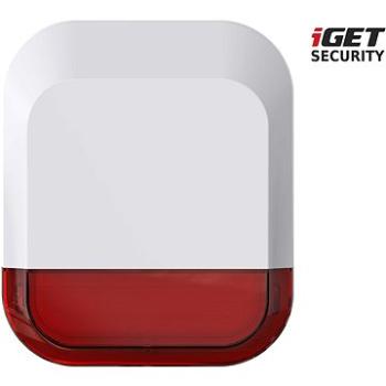 iGET SECURITY EP11 – vonkajšia siréna napájaná batériou alebo zo siete pre alarm iGET M5-4G (EP11 SECURITY)
