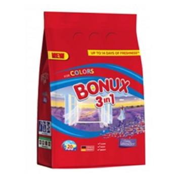 BONUX Color Lavender prací prášok, 20 praní, 1,5 kg