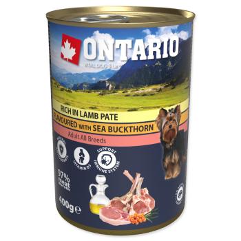 ONTARIO KONZERVA RICH IN LAMB PATE FLAVOURED WITH SEA BUCKTHORN 400G, 214-21162