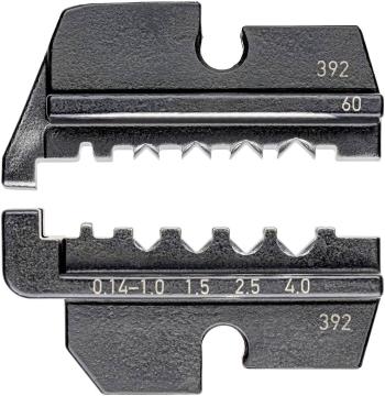 Knipex  97 49 60 krimpovacie nástavec krútené kontakty HTS + Harting 0.14 do 4 mm²   Vhodné pre značku Knipex 97 43 200,