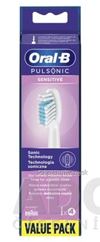 Oral-B PULSONIC SENSITIVE čistiace náhradné hlavice  1x4 ks