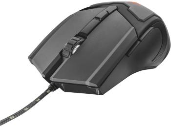 Trust GXT101 Gav Optical herná myš USB optická čierna 5 null 4800 dpi podsvietenie, ergonomická, USB konektor