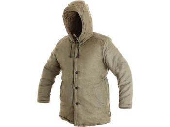 Pánsky zimný kabát JUTOS, khaki, vel. 56-58