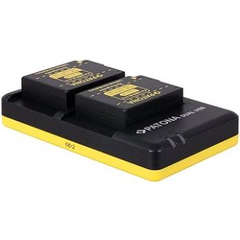 PATONA sada pre Dual Panasonic DMW-BLC12 + 2× pre 1000 mAh (PT1949B)