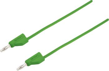 VOLTCRAFT MSB-300 merací kábel [lamelový zástrčka 4 mm - lamelový zástrčka 4 mm] 2.00 m zelená 1 ks